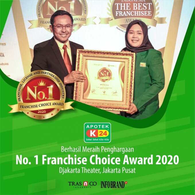 No. 1 Franchise Choice Award 2020